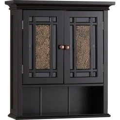 Alcoth Double Door Wall Mounted Cabinet With Adjustable Interior Shelf, Dark Espresso -Kraus Shop 00e19add0a6a0a95 3619 w800 h800 b1 p0