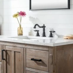 Urban Furnishing Harvey Farmhouse Bathroom Sink Vanity Brown Spruce, 42" -Kraus Shop 019187df0056fd3b 5307 w800 h800 b0 p0