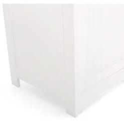 GDFStudio Lauren Modern Free Standing Bathroom Linen Tower Storage Cabinet, Matte White -Kraus Shop 02b177fe0f90586f 0826 w800 h800 b1 p0