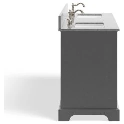 MOD Cascade Bath Vanity, Sapphire Gray, 60", Brushed Nickel Hardware, Double, Freestanding -Kraus Shop 0441601703a4e733 0780 w800 h800 b1 p0