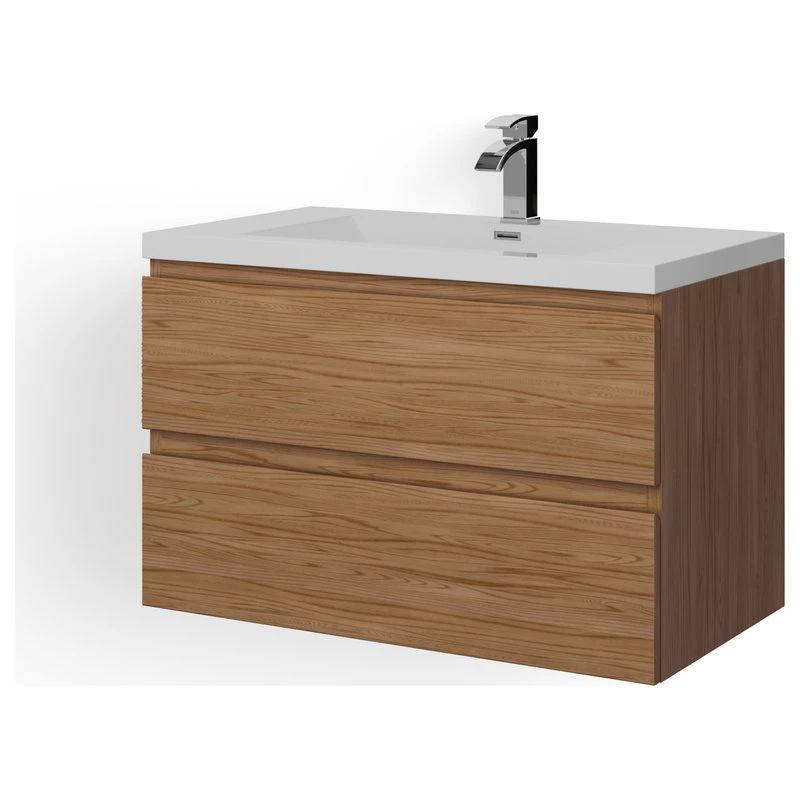MOD Beacon Bath Vanity, Natural Oak, 36", Single Sink, Floating 11 MOD Beacon Bath Vanity, Natural Oak, 36", Single Sink, Floating - Image 9