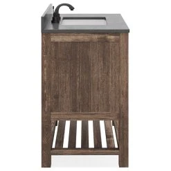 MOD Dale Bath Vanity, Single Sink, 36", Rustic Brown, Freestanding -Kraus Shop 06615da603d04499 6146 w800 h800 b1 p0