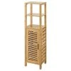 Linon Home Decor Products Bracken Mid Cabinet Natural Bamboo
