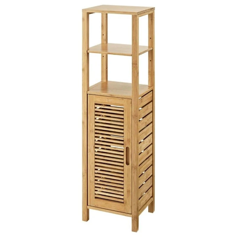 Linon Home Decor Products Bracken Mid Cabinet Natural Bamboo 3 Linon Home Decor Products Bracken Mid Cabinet Natural Bamboo