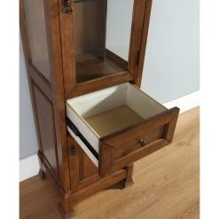 James Martin Vanities Brookfield Linen Cabinet, Burnished Mahogany -Kraus Shop 0cb1c9d4051c8c79 1297 w800 h800 b0 p0