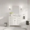 MOD The Fairmont Bathroom Vanity, Single Sink, 42", White, Freestanding -Kraus Shop 1001bf1203c743d5 3761 w800 h800 b0 p0