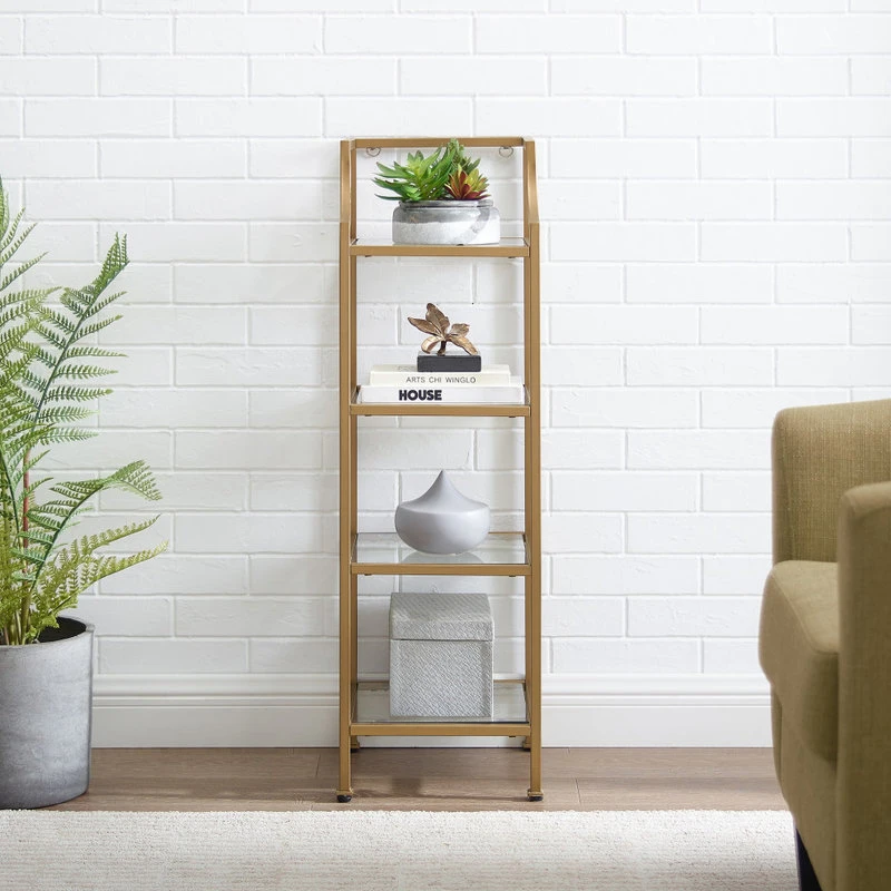 Crosley Aimee Short Etagere Soft Gold 11 Crosley Aimee Short Etagere Soft Gold - Image 9