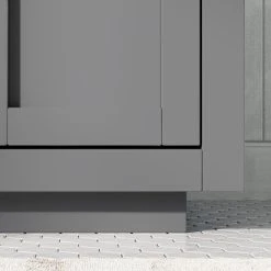 MOD The Yukon Bathroom Vanity, Double Sink, 60", Gray -Kraus Shop 10f136b803d9a95e 9374 w800 h800 b0 p0