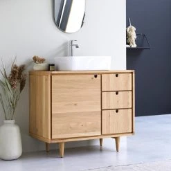 Contemporary Oak Single Vanity Unit | Tikamoon Jonàk 10 Contemporary Oak Single Vanity Unit | Tikamoon Jonàk -Kraus Shop 1141b98b00776704 4791 w800 h800 b0 p0