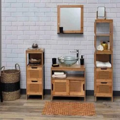 EVIDECO Over The Toilet Storage Cabinet Bathroom Mahe Bamboo - Wood, Mahe 13 EVIDECO Over The Toilet Storage Cabinet Bathroom Mahe Bamboo - Wood, Mahe -Kraus Shop 11618b0802fffb8d 2094 w800 h800 b0 p0