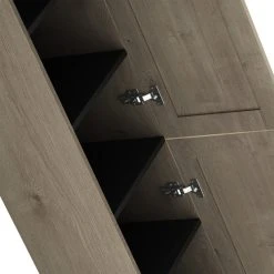 Flairwood Decor The Cosmo 14" Wall Mounted Modern Bathroom Linen Tower, Eve -Kraus Shop 1201fcf301f45ef1 5317 w800 h800 b0 p0