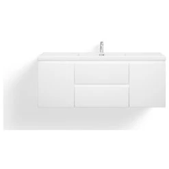 MOD Beacon Bath Vanity, High Gloss White, 60", Single Sink, Floating -Kraus Shop 130175c30347255d 8819 w800 h800 b1 p0