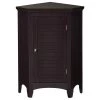 Versanora Wooden Bathroom Corner Stand Storage Cabinet