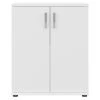 Bush Business Furniture Universal Laundry Room Cabinet With Doors In White - Engineered Wood