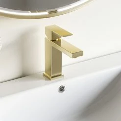 MOD Lockhart Bath Vanity, Taupe, 36", Single Sink, Freestanding -Kraus Shop 14f12fa203472680 9265 w800 h800 b0 p0