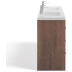 MOD The Sonora Bathroom Vanity, Double Sink, 84", Rosewood, Freestanding -Kraus Shop 16f111d803d9cbaa 8138 w800 h800 b1 p0