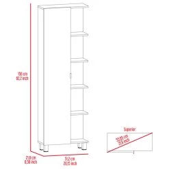 DEPOT ESHOP LLC Venus Linen Cabinet, Black -Kraus Shop 1b41a34a02c473de 2093 w800 h800 b1 p0