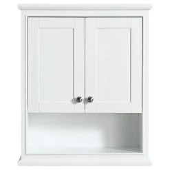 Wyndham Collection Deborah Over-the-Toilet Wall-Mounted Storage Cabinet In White 7 Wyndham Collection Deborah Over-the-Toilet Wall-Mounted Storage Cabinet In White -Kraus Shop 1b516365094afb63 1178 w800 h800 b1 p0