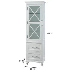 Versanora Wooden Bathroom Cabinet Linen Adjustable 9 Versanora Wooden Bathroom Cabinet Linen Adjustable -Kraus Shop 1c6101cc016871e4 8811 w800 h800 b1 p0