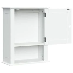 RiverRidge Home RiverRidge Ashland Single Door Transitional Wood Wall Cabinet In White -Kraus Shop 1d11e50d03b7bf74 1972 w800 h800 b1 p0