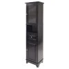Winsome Wood Transitional Black Composite Wood Cabinet 20871 -Kraus Shop 1eb11ddf0da38de7 7918 w800 h800 b1 p0