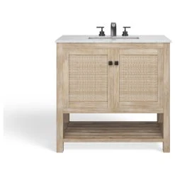 MOD Kerry Bath Vanity, Single Sink, 36", Natural, Freestanding -Kraus Shop 1fc1797503d0445f 6486 w800 h800 b1 p0