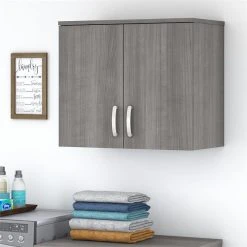 Bush Business Furniture Universal Laundry Room Wall Cabinet W/ Doors In Platinum Gray - Engineered Wood 8 Bush Business Furniture Universal Laundry Room Wall Cabinet W/ Doors In Platinum Gray - Engineered Wood -Kraus Shop 217198a3020c915e 0742 w800 h800 b0 p0