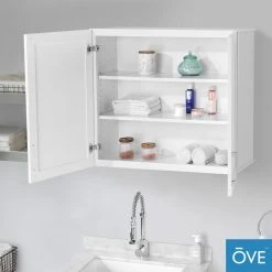 Ove Decors Caby 36"x30" Wall Cabinet, Pure White With Hardware -Kraus Shop 21e1697a02cf01a3 1101 w800 h800 b0 p0