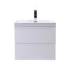 Bathroom Vanity Wholesale INC. MOB 24" Wall-Mounted Single Bathroom Vanity In High Gloss White 2 Bathroom Vanity Wholesale INC. MOB 24" Wall-Mounted Single Bathroom Vanity In High Gloss White -Kraus Shop 22c1ffd90935e8d9 2531 w800 h800 b1 p0