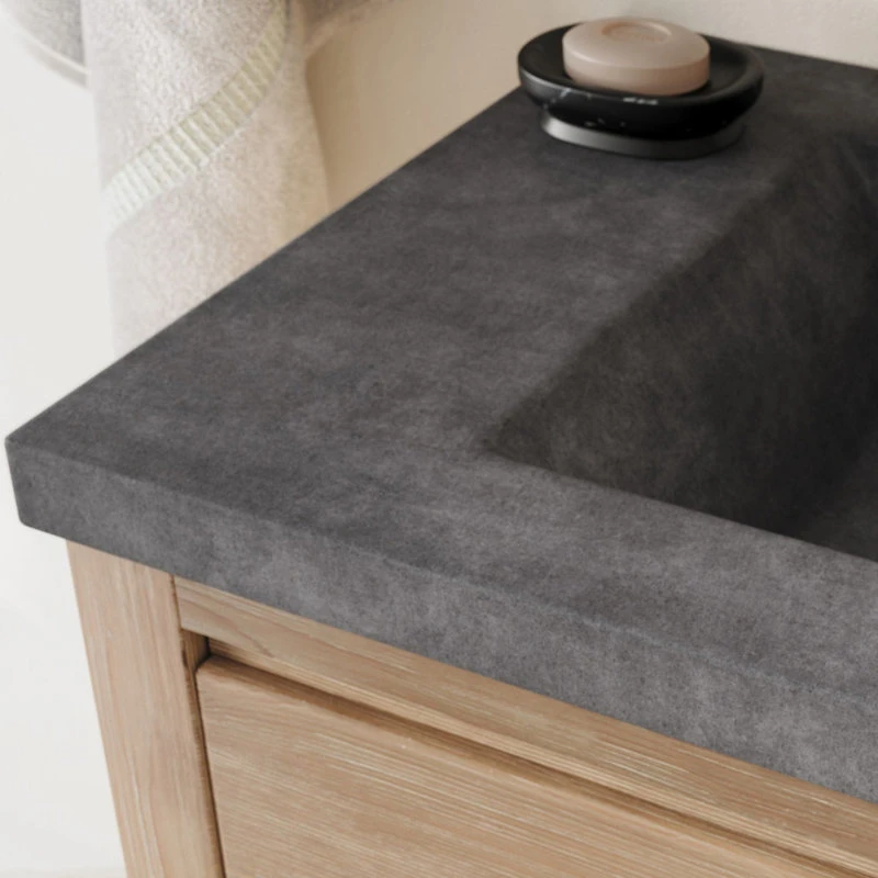 MOD The Stowe Bathroom Vanity, Weathered Fir, 36", Single Sink, Wall Mounted 8 MOD The Stowe Bathroom Vanity, Weathered Fir, 36", Single Sink, Wall Mounted - Image 6