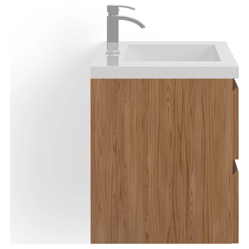 MOD Beacon Bath Vanity, Natural Oak, 36", Single Sink, Floating 12 MOD Beacon Bath Vanity, Natural Oak, 36", Single Sink, Floating - Image 10