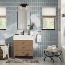 MOD The Berkshire Bathroom Vanity, Reclaimed Fir, 30", Single Sink, Freestanding -Kraus Shop 24f10e3903c743bf 7065 w800 h800 b0 p0