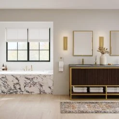 MOD The Malone Bathroom Vanity, Double Sink, 72", Light Walnut, Freestanding -Kraus Shop 29a156ee03c88623 6301 w800 h800 b0 p0