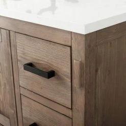 Urban Furnishing Harvey Farmhouse Bathroom Sink Vanity Brown Spruce, 48" -Kraus Shop 2b5173ca016a744a 5307 w800 h800 b0 p0