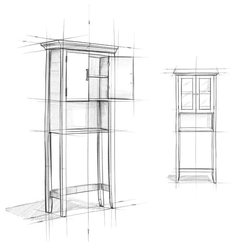 Simpli Home Ltd. Avington Space Saver Cabinet 12 Simpli Home Ltd. Avington Space Saver Cabinet - Image 10