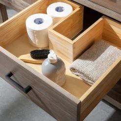 Urban Furnishing Harvey Farmhouse Bathroom Sink Vanity Brown Spruce, 54" -Kraus Shop 2b918b3c0056fd14 5307 w800 h800 b0 p0