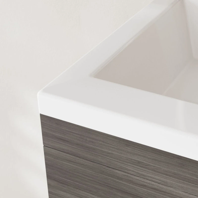 MOD The Mendocino Bathroom Vanity, Gray, 24", Single Sink, Freestanding 8 MOD The Mendocino Bathroom Vanity, Gray, 24", Single Sink, Freestanding - Image 6