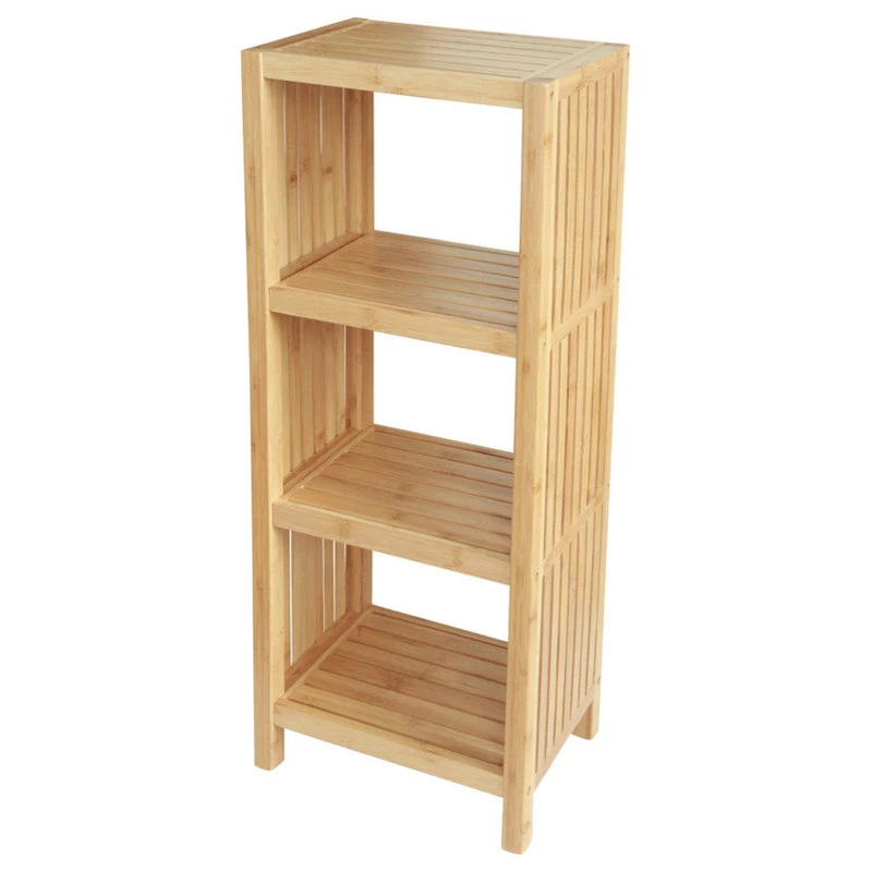 ToiletTree Products ToiletTree Deluxe Bamboo Freestanding Shelf, 4-Tier 3 ToiletTree Products ToiletTree Deluxe Bamboo Freestanding Shelf, 4-Tier