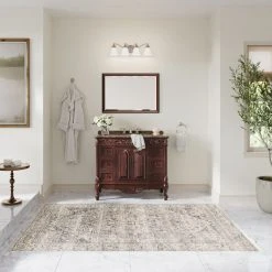 MOD The Agnes Bathroom Vanity, Single Sink, 42", Brown, Freestanding