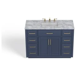 MOD The Yukon Bathroom Vanity, Single Sink, 48", Royal Blue -Kraus Shop 2db176ac03d9a9bd 9384 w800 h800 b1 p0