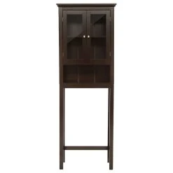 Glitzhome Wooden Storage Cabinet, 68.3"