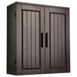 Versanora Wooden Bathroom Storage Wall Cabinet 2 Doors