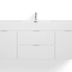 MOD Boutique Bath Vanity, High Gloss White, 60", Single Sink, Wall Mount -Kraus Shop 3131a45803471d88 9767 w800 h800 b0 p0