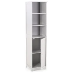 GDFStudio Lauren Modern Free Standing Bathroom Linen Tower Storage Cabinet, Light Gray 23 GDFStudio Lauren Modern Free Standing Bathroom Linen Tower Storage Cabinet, Light Gray -Kraus Shop 318143100f9071f6 0930 w800 h800 b1 p0