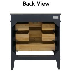 Kitchen Bath Collection Eleanor 30" Bathroom Vanity, Powder Blue, Carrara Marble Top 15 Kitchen Bath Collection Eleanor 30" Bathroom Vanity, Powder Blue, Carrara Marble Top -Kraus Shop 3331b60e0337305f 1588 w800 h800 b1 p0