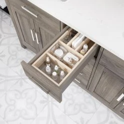 Art Bathe Kali Vanity With Power Bar And Drawer Organizer, French Gray, 60" -Kraus Shop 34a111f90f9b1d1b 5929 w800 h800 b0 p0