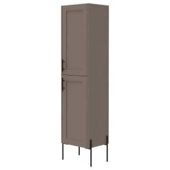 RST Brands Svedin Tall Bathroom Cabinet, Taupe
