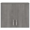 Bush Business Furniture Universal Laundry Room Wall Cabinet W/ Doors In Platinum Gray - Engineered Wood -Kraus Shop 37a18d09020c9161 0742 w800 h800 b1 p0
