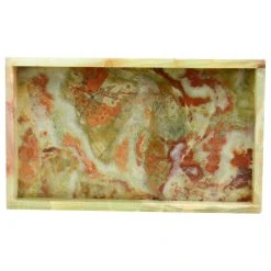 Bello Treasure Polished Marble Bathroom Tray, Pale Green -Kraus Shop 38a18a870d1e44dd 4787 w800 h800 b1 p0
