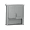 Charltan Double Door Wall Mounted Cabinet With Inner Shelf Adjustable, Gray -Kraus Shop 3931f36c0a6a0a56 2836 w800 h800 b1 p0
